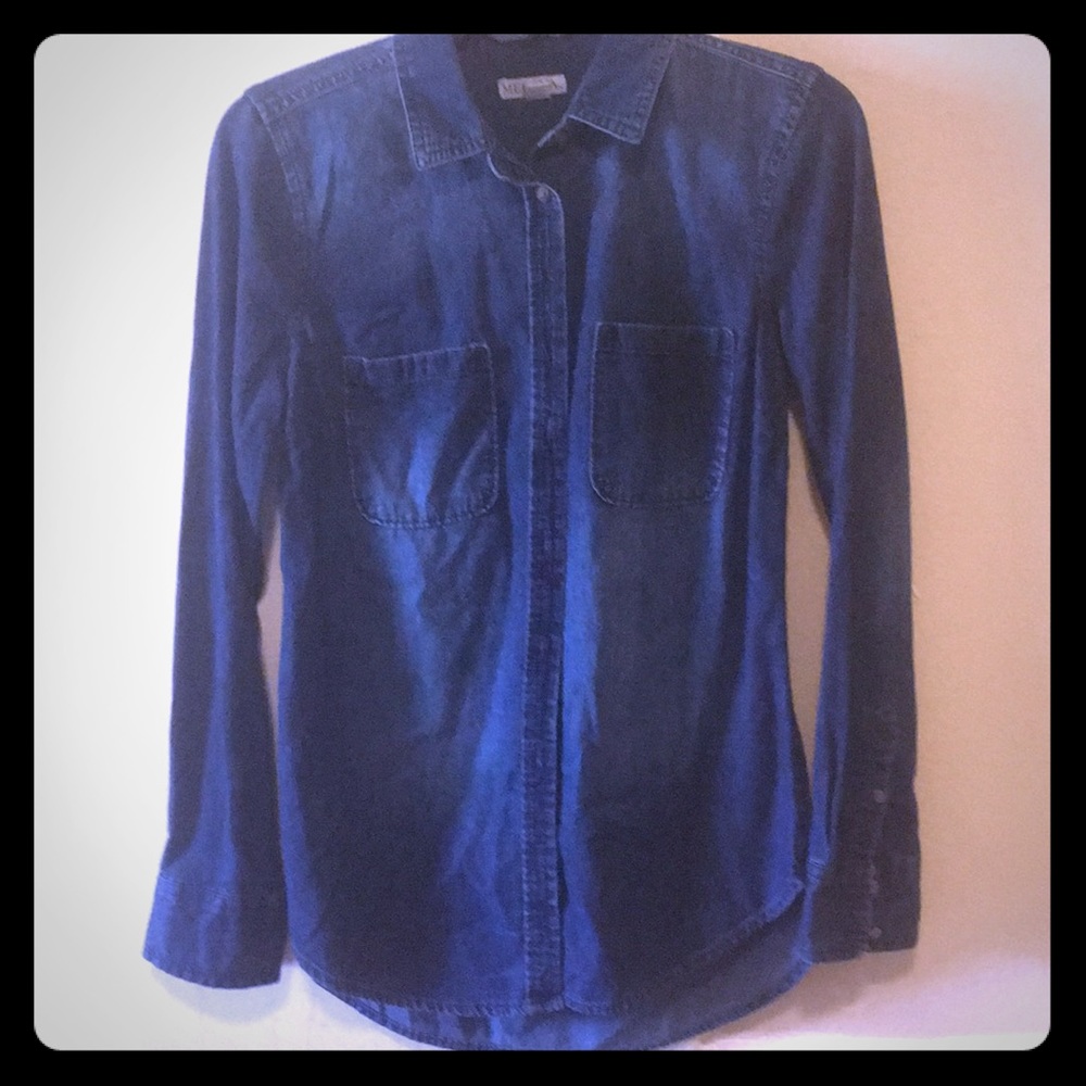 Denim top